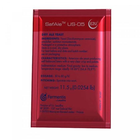 Μαγιά Fermentis SafΑale™ US-05 11,5gr