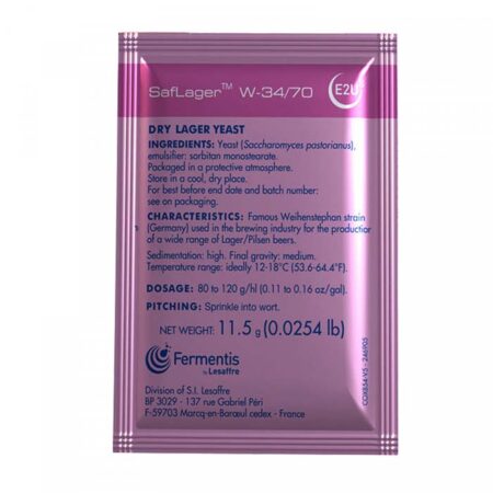 Μαγιά Fermentis SafLager™ W-34/70 11,5gr