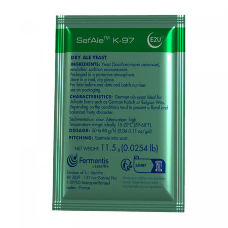 Μαγιά Fermentis SafAle™ K-97 11,5gr