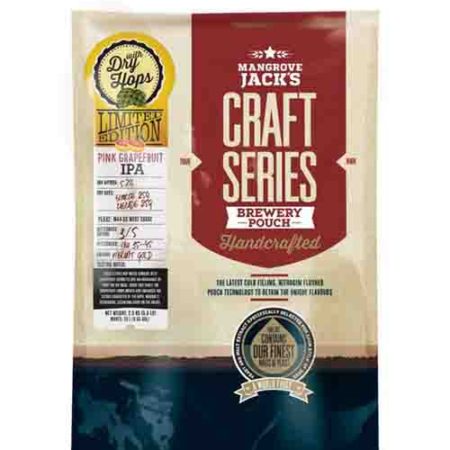 Mangrove Jack's Pink Grapefruit IPA με Dry Hops 2.5kg