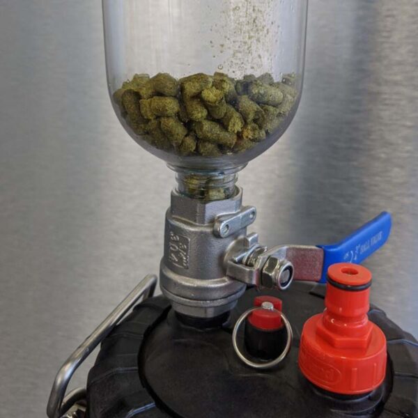 Σφαιρική βαλβίδα Fermzilla για dry hop - Image 2