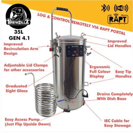 BrewZilla Gen 4.1 35lt