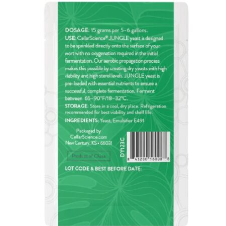 Alternative view of Μαγιά JUNGLE 15gr CellarScience®