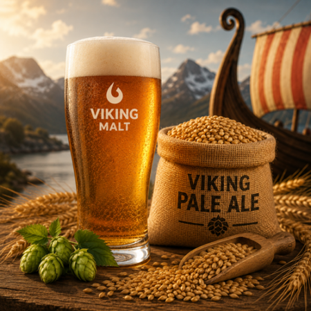 Βύνη Pale Ale Viking - 5kg Θρυμματισμένη
