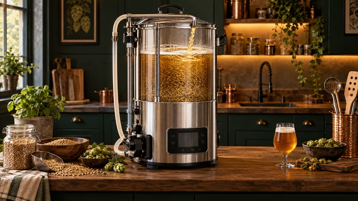 BrewZilla 35L Gen 4.1 για παραγωγή σπιτικής μπύρας