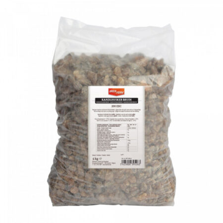 Καφέ Ζάχαρη (Candy Sugar) σε Σπασμένους Κρυστάλλους 0,5kg